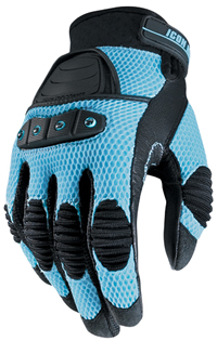 Icon Tarmac V.2 Light Blue Gloves